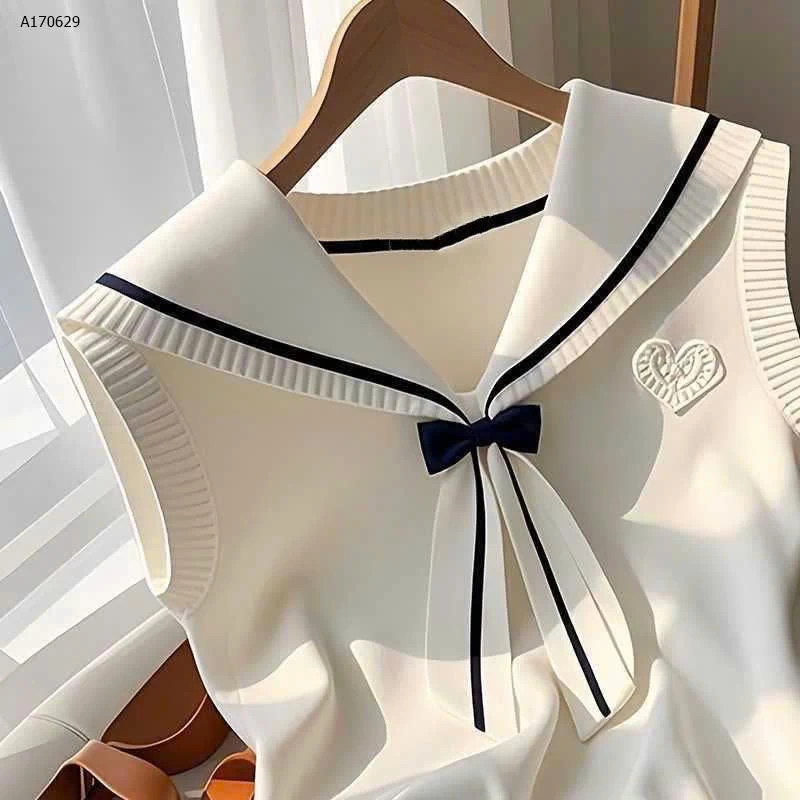  ÁO CỔ THỦY THỦ NƠ CHO NỮ  - sỉ 93k