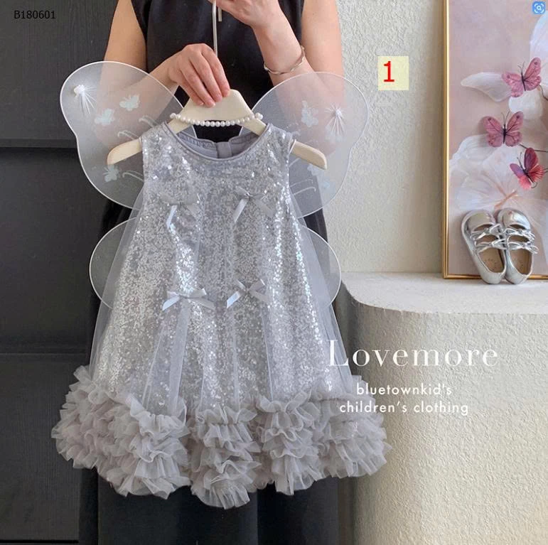 VÁY CÔNG CHÚA BLING- sỉ 215k