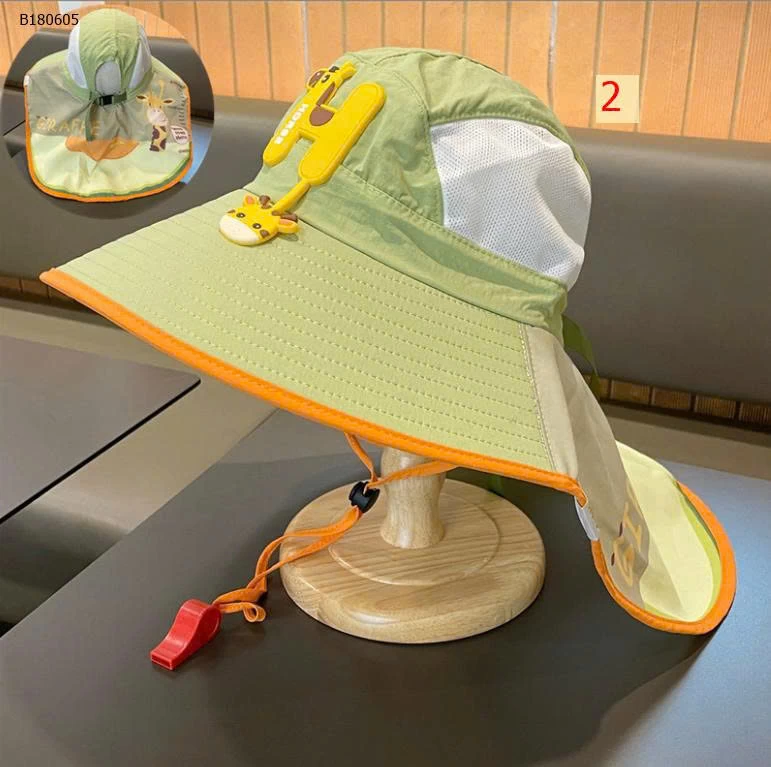 MŨ VÀNH RỘNG CHỐNG NẮNG CHÙM GÁY CHO BÉ-Sỉ 47k . bán từ 2 chiếc