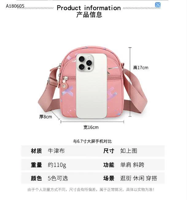 TÚI ĐEO CHÉO CHO NỮ  -sỉ 60k