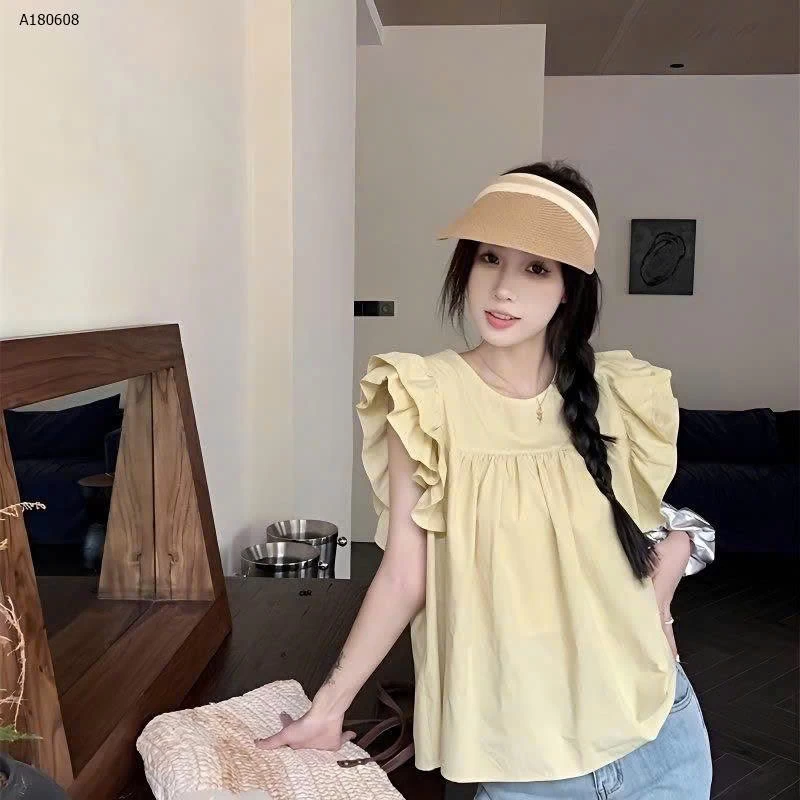 ÁO CỔ TRÒN CÁNH TIÊN CHO NỮ- sỉ 100k