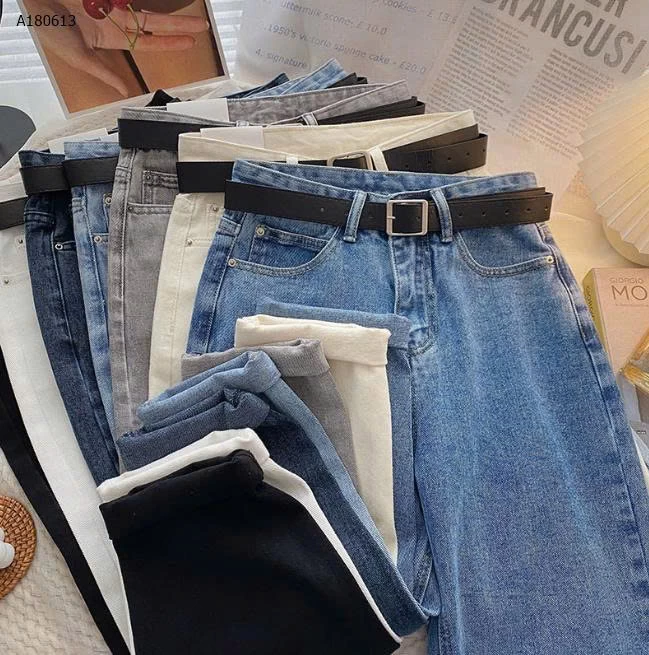 QUẦN BAGGY JEAN CHO NỮ- sỉ 142k