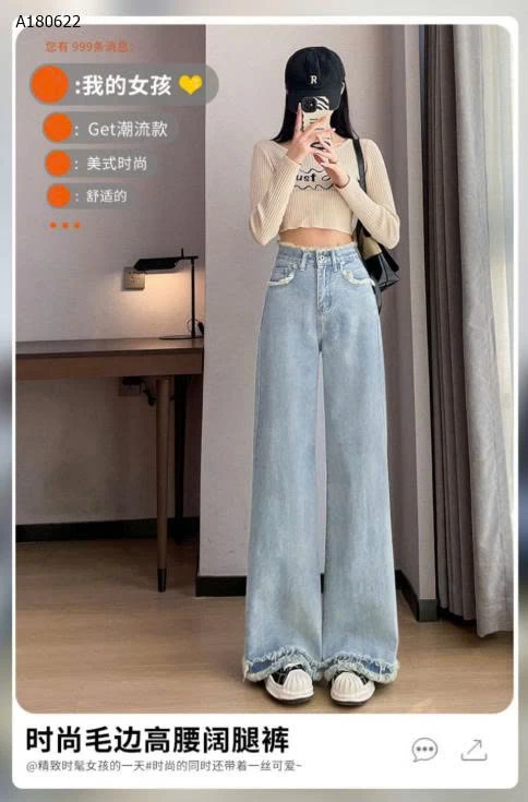 QUẦN JEAN XUÔNG TUA GẤU - sỉ 152k