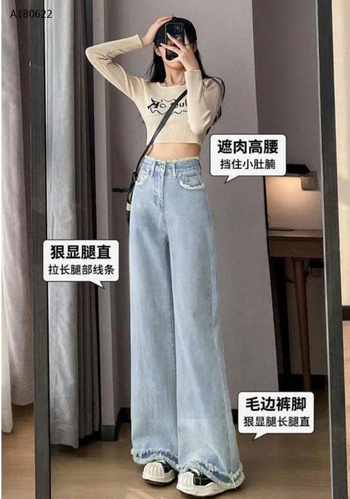 QUẦN JEAN XUÔNG TUA GẤU - sỉ 152k