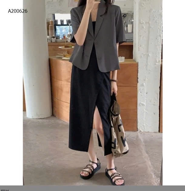 ÁO BLAZER CỘC TAY CHO NỮ -s ỉ 1109k