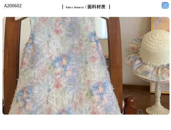 VÁY SUÔNG HOA NHÍ ĐÍNH NƠ SANG CHẢNH-Sỉ 189k