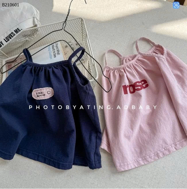 ÁO 2 DÂY BÉ GÁI-Sỉ 110K