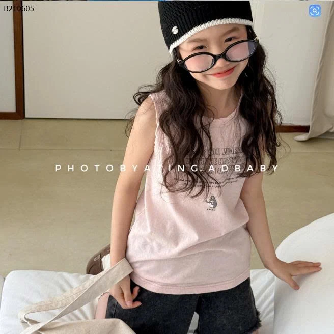 ÁO SÁT NÁCH COTTON XƯỚC ADBABY-  Sỉ 112k