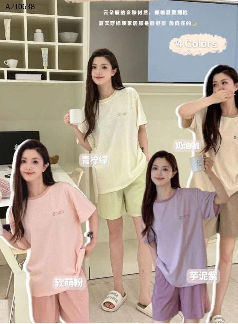 BỘ COTTON MẶC NHÀ COICOI- sỉ 190k