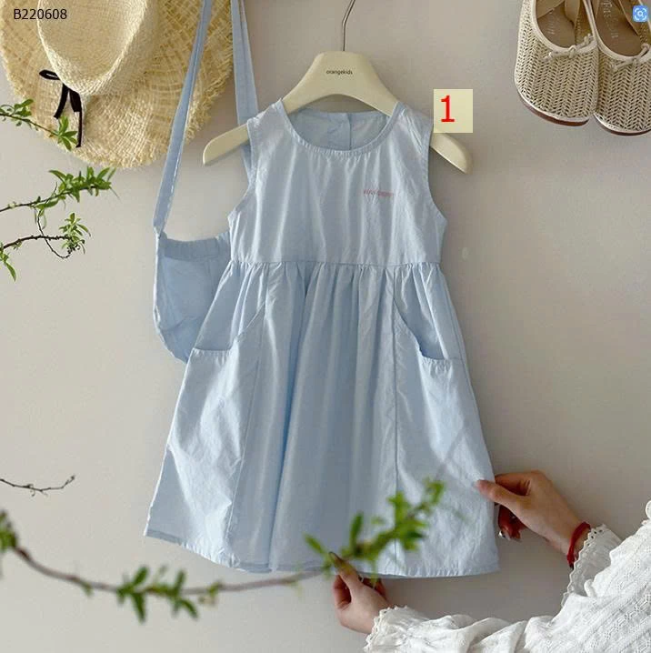 Váy cotton mùa hè cho bé-Sỉ 135k