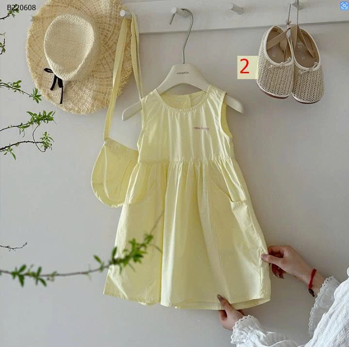 Váy cotton mùa hè cho bé-Sỉ 135k