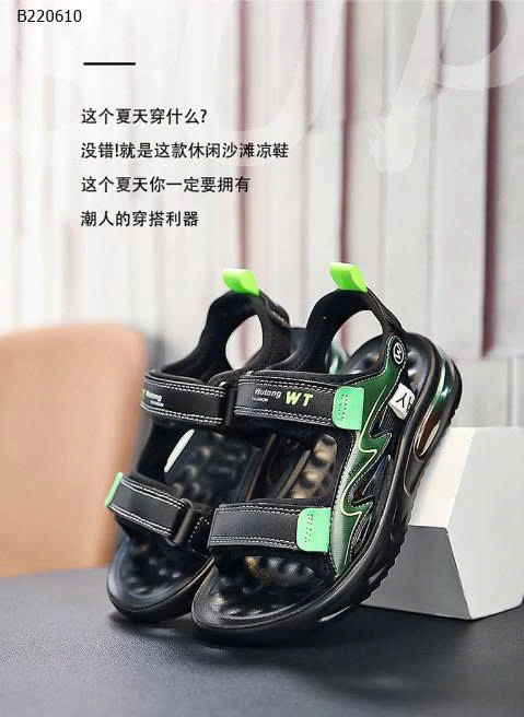SANDAL BÉ TRAI PHỐI MẦU-Sỉ 128K