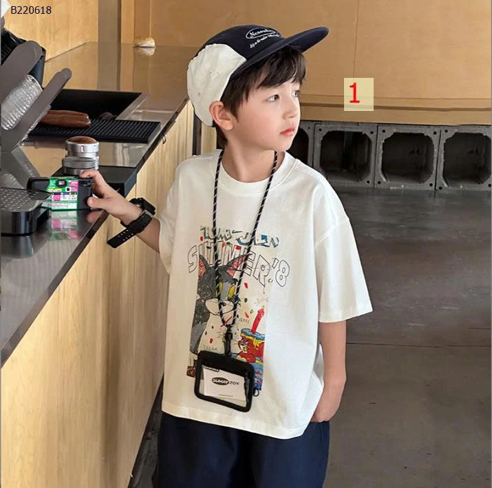 Áo thun tay ngắn rộng  AMBB-Sỉ 115k