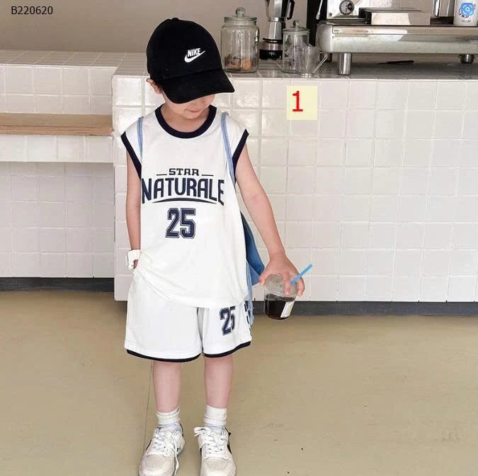 Bộ đồ thể thao lưới thoáng khí cho bé AMBB-Sỉ 175k