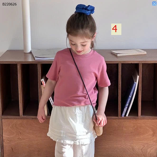 Áo thun trơn màu vải Lyocell Tencel AMBB-Sỉ 91k