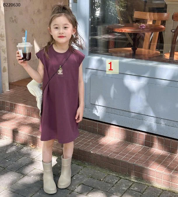 Váy đầm xuông cho bé AMBB-Sỉ 125k