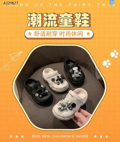 SỤC CROCS KÈM STIKCER CHO BÉ - sỉ 146k