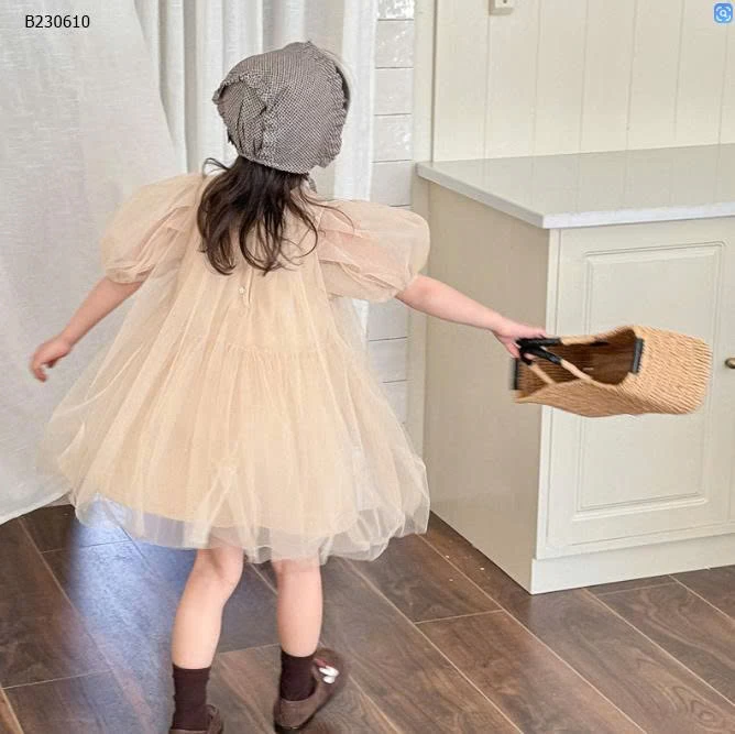 VÁY VOAN CÔNG CHÚA ADBABY BG-Sỉ 258K