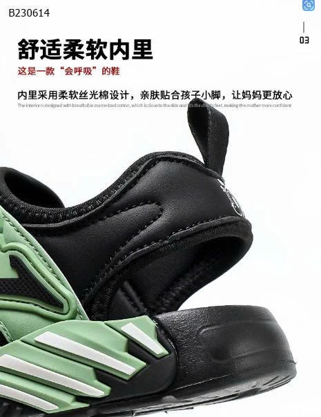 DÉP SANDAL BÉ TRAI BOBDOG-Sỉ 210K