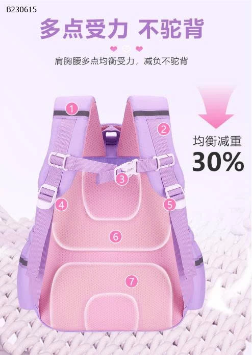 BALO HOẠT HÌNH TIỂU HỌC CHO BÉ-Sỉ 185k