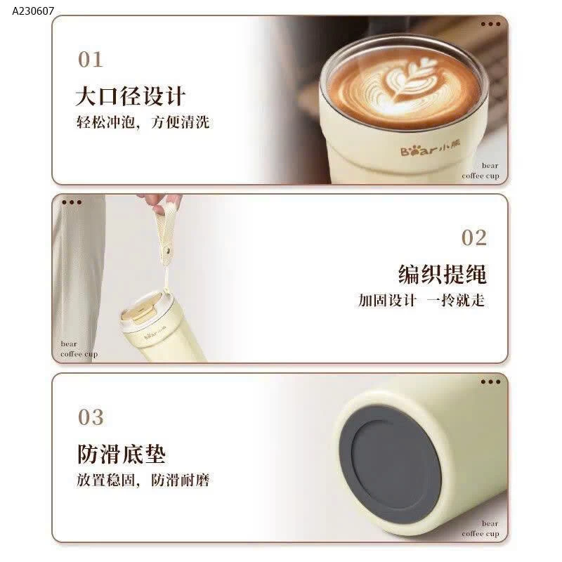 CỐC GIỮ NHIỆT BEAR- sỉ 170k