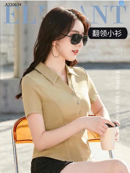 ÁO POLO CỔ V - sỉ 159k