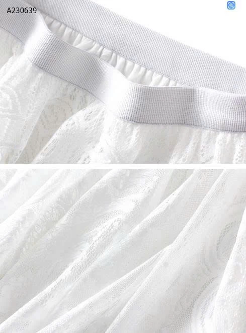 CHÂN VÁY ANGEL PHỐI REN CHO NỮ- sỉ 165k