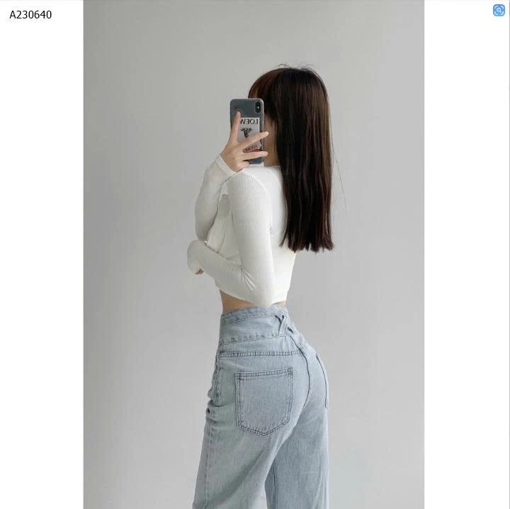 QUẦN JEAN SUÔNG 3 KHUY- sỉ 150k