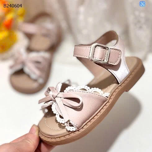 DÉP SANDAL NƠ CHO BÉ-Sỉ sz 21-25: 105k  sz 26-30: 118k 