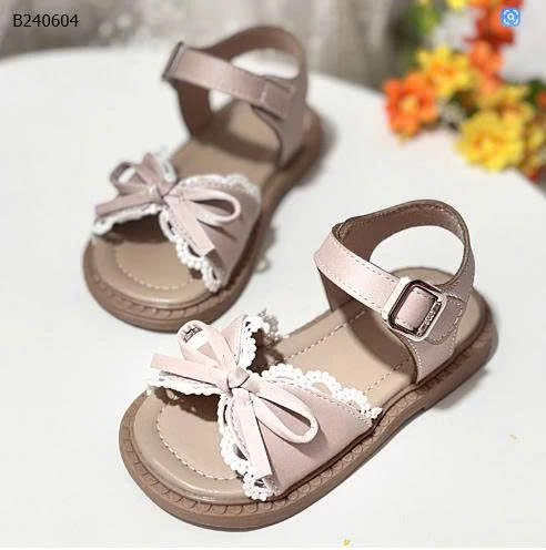DÉP SANDAL NƠ CHO BÉ-Sỉ sz 21-25: 105k  sz 26-30: 118k 