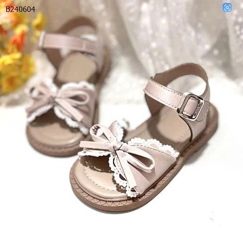 DÉP SANDAL NƠ CHO BÉ-Sỉ sz 21-25: 105k  sz 26-30: 118k 