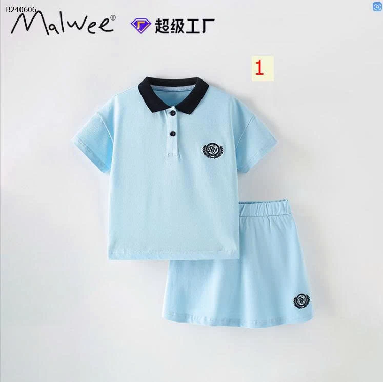 Bộ đồ bé gái Malwee -Sỉ 122K