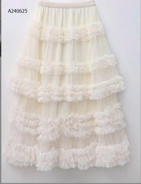 CHÂN VÁY LƯỚI DÁNG DÀI NỮ - sỉ 177k