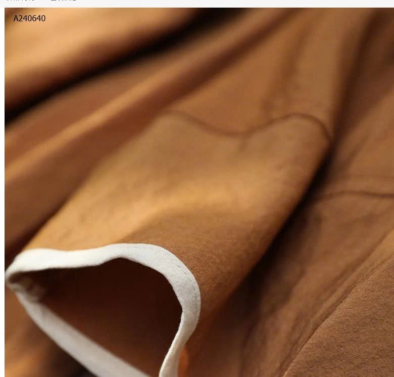 ÁO SƠ MI CỔ TRÒN  PHỐI NƠ NỮ - sỉ 119k