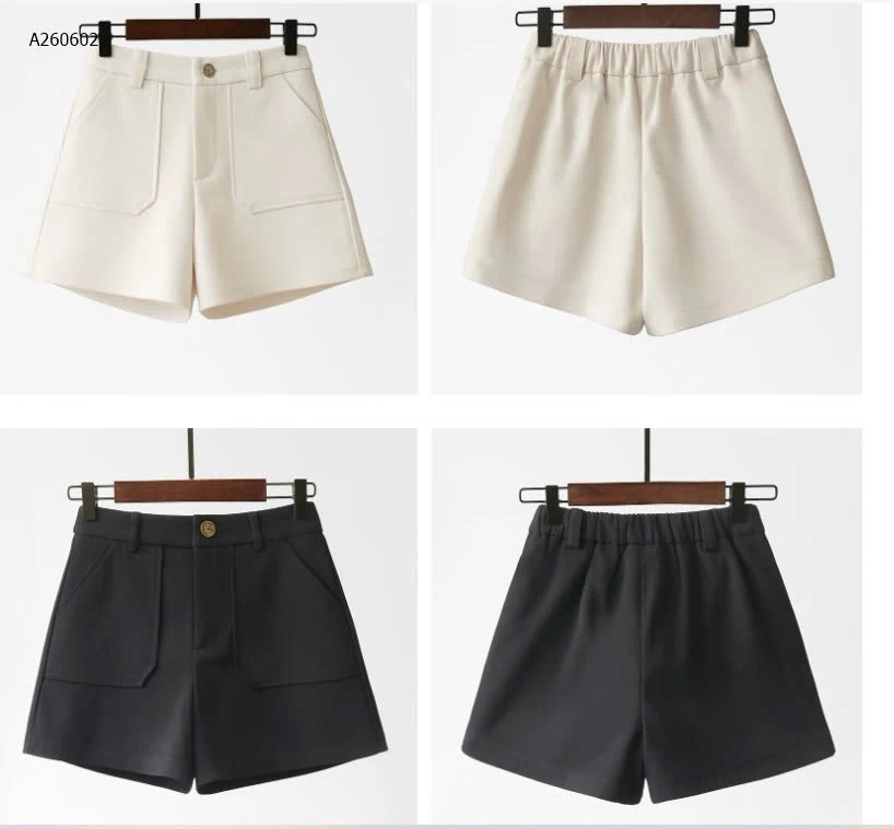 QUẦN SHORT NỮ CẠP CAO NỮ - sỉ 101k