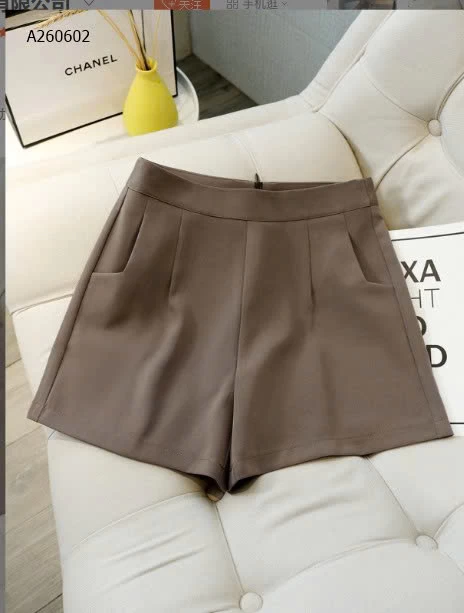 QUẦN SHORT NỮ CẠP CAO NỮ - sỉ 101k