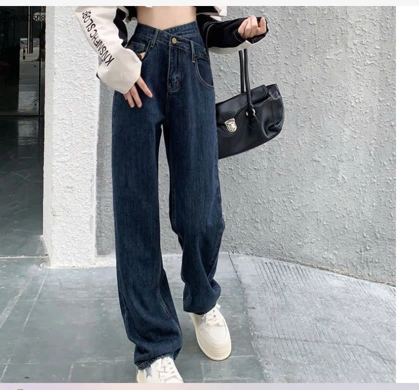 QUẦN JEAN SUÔNG CẠP CHÉO  - sỉ 140k