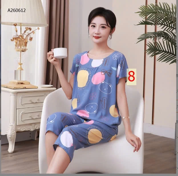 BỘ MẶC NHÀ TRUNG NIÊN CHO MẸ - sỉ 95k