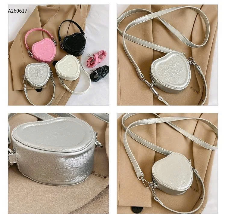 TÚI XÁCH TRÁI TIM MINI   - sỉ 110k