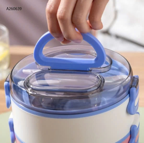 HỘP ĐỰNG CƠM TRƯA 2 TẦNG HOẠT HÌNH - sỉ 99k