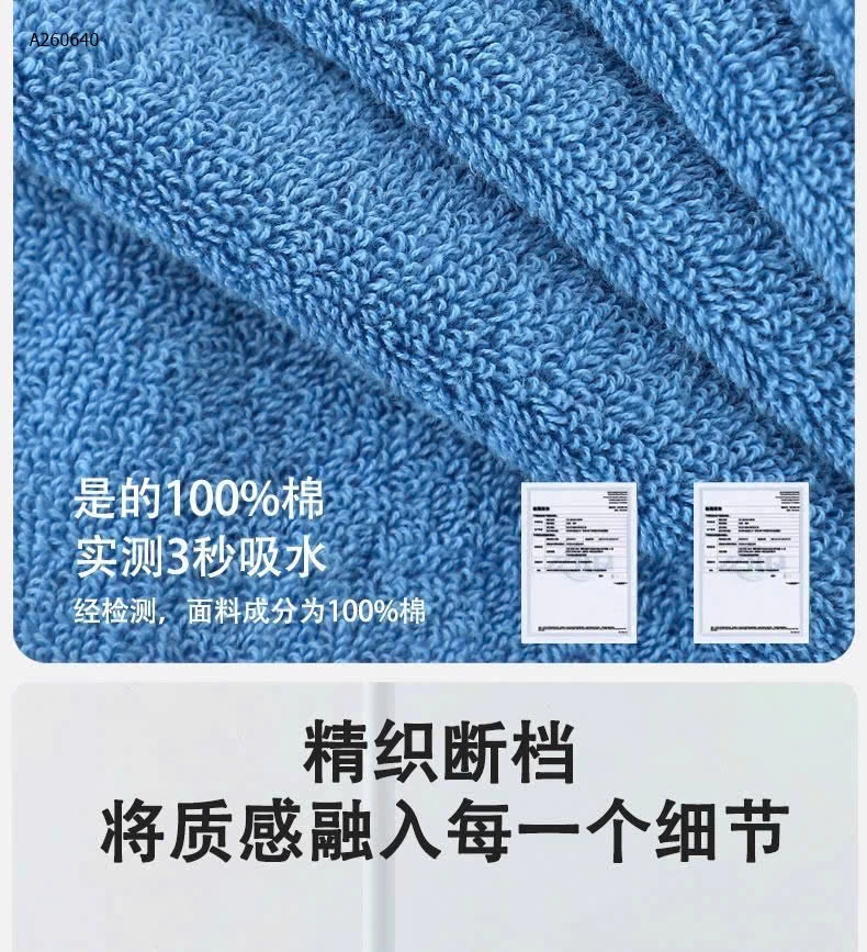 Set 3 khăn cotton kháng khuẩn công nghệ 5A hãng GRACE - sỉ 83k/set 3c