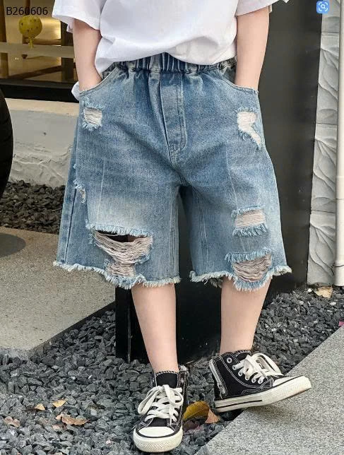 QUẦN SHORT JEAN RÁCH BT-Sỉ 155K