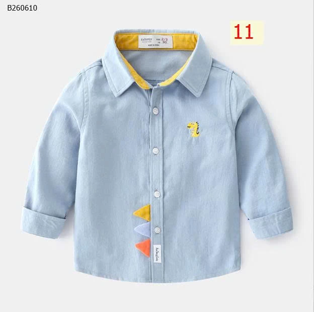 BST ÁO SƠ MI DÀI TAY CHO BÉ HÃNG KACADY-Sỉ 139K