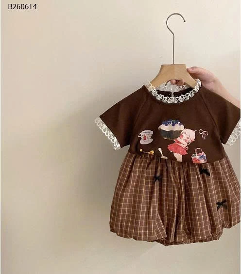 SET ÁO VIỀN REN MIX QUẦN BÍ KẺ BG-Sỉ 249K