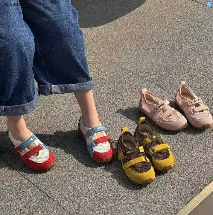 GIÀY LƯỚI QUAI DÁN BG- Sỉ 🌸 giá  sz 24-25: 141k sz 26-30: 151k sz 31-34: 160k