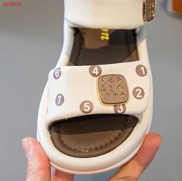 SANDAL QUAI NGANG HỌA TIẾT SỐ BG-Sỉ sz 26-30: 163k  sz 31-36: 170k 