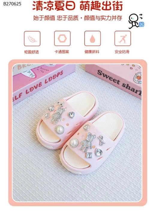 DÉP LÊ EVA CHARM ĐÁ-Sỉ 85K