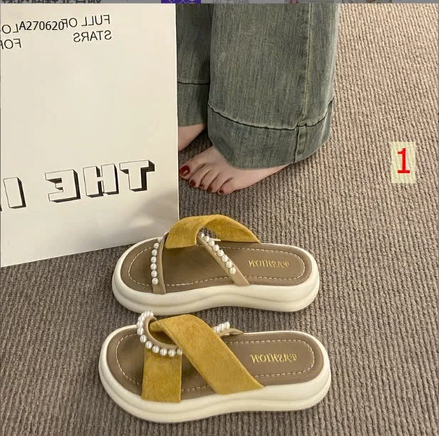 DÉP ĐẾ DÀY QUAI ĐAN CHÉO ĐÍNH NGỌC - sỉ 130k