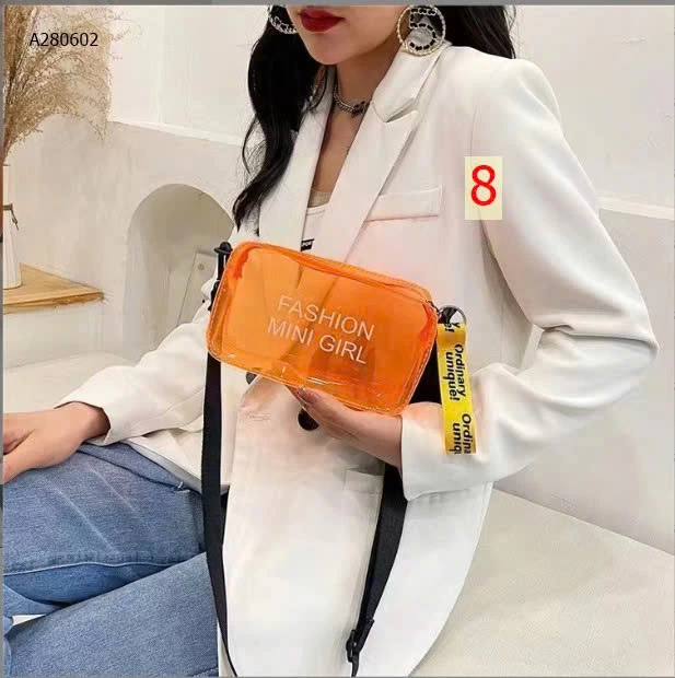 TÚI ĐEO VAI TRONG SUỐT THỜI TRANG - sỉ 50k