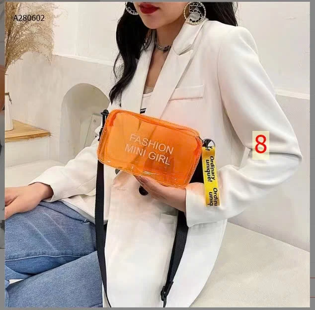 TÚI ĐEO VAI TRONG SUỐT THỜI TRANG - sỉ 50k